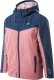 Eevi Dziecięca kurtka ocieplana Martes essentials MAKIO JR insignia blue/mesa rose rozmiar 140 [cze] 2