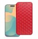 Markowe Kabura Cubic Book do SAMSUNG S26 czerwony 1