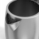 Czajnik Tristar Tristar Kettle | WK-1348 | Electric | 2200 W | 1.7 L | Stainless steel | 360° rotational base | Stainless Steel/Black 5
