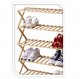 Home Styling Collection Stojak na buty 5-poziomowy RONIV, 67 x 25 x 87 cm, bambusowy 2