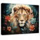 Wallarena Obraz Na Płótnie Dla Dzieci Lew Dla Dzieci 60x40 1