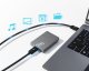 Kabel USB Kabel 2x USB-C USB TYPE-C do transmisji danych 40Gbps USB4 + ładowanie 100W / BC600 3
