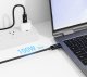 Kabel USB Kabel 2x USB-C USB TYPE-C do transmisji danych 40Gbps USB4 + ładowanie 100W / BC600 5