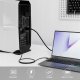 Kabel USB Kabel 2x USB-C USB TYPE-C do transmisji danych 40Gbps USB4 + ładowanie 100W / BC600 7