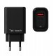 Ładowarka Teltech Teltech ładowarka sieciowa GaN USB / Typ-C 65W QC PD czarny TCH-05 2