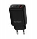 Ładowarka Teltech Teltech ładowarka sieciowa GaN USB / Typ-C 65W QC PD czarny TCH-05 3