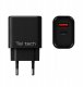 Ładowarka Teltech Teltech ładowarka sieciowa GaN USB / Typ-C 45W czarny TCH-03 2