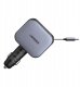 Ładowarka Ugreen Nexode EC603 90W 3-in-1 Car Charger ładowarka samochodowa 1x USB-C 1x USB-A 1x wysuwane USB-C-Kabel 70cm QC 3.0 PD 3.0 7