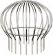 vidaXL Osłona na liście rynny 2 pcs srebrny 160 mm Stal nierdzewna 5