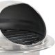 vidaXL Pokrywy wentylacyjne 2 pcs srebrny 100 mm Stal nierdzewna 8