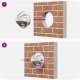 vidaXL Pokrywy wentylacyjne 2 pcs srebrny 100 mm Stal nierdzewna 10