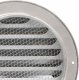 vidaXL Pokrywy wentylacyjne 8 pcs srebrny 150 mm Stal nierdzewna 9