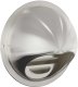 vidaXL Pokrywy wentylacyjne 2 pcs srebrny 80 mm Stal nierdzewna 4