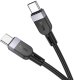 Hoco Kabel USB C do USB C Hoco 3A 60W Silikonowy 3 m X109 czarny 2
