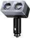 Ładowarka Hoco Rozdzielacz gniazda zapalniczki Hoco 2 porty max 240W/24V Z65 czarna 1