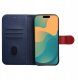 Markowe Kabura Split Book do SAMSUNG A57 granatowy / czerwony 3