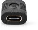 Adapter USB Nedis CCGB64900BK USB-C - USB-C Czarny  (CCGB64900BK) 2