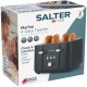 Toster Salter Toster 4 Kromki Salter MARINO 1850W Szerokie szczeliny Rozmrażanie Tacka 10