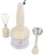 Blender Salter Blender Zestaw 3w1 Salter RETRO Kremowy Ubijanie Miksowanie Misa 500ml Stal 2