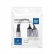 Adapter USB Bluestar USB-C - USB-C x2 Srebrny 2