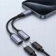 Adapter USB Bluestar USB-C - USB-C x2 Srebrny 4