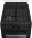Kuchenka Whirlpool Whirlpool Cooker | W5G8LMSWTB | Hob type Gas | Oven type Electric | Black | Width 50 cm | Depth 60 cm | 60 L 6