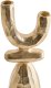 Beliani Świecznik KRADENIK Metal 33 cm Złoty 4