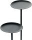 Beliani Świecznik LAMEGO Metal 23 cm Czarny 5