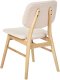 Beliani Zestaw 2 krzeseł do jadalni ELLA Drewno Jasnobeżowy 7