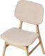 Beliani Zestaw 2 krzeseł do jadalni ELLA Drewno Jasnobeżowy 8