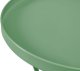 Beliani Stolik ogrodowy CAVINIA  40 cm Metal Zielony 5