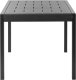 Beliani Stół ogrodowy BARTICA 81 cm 84 cm Czarny 4