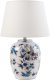 Lampa stołowa DKD Home Decor Lampa stołowa SUNJA Porcelana Biały/ niebieski 1
