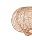 Lampa wisząca Beliani Lampa wisząca KIBI Rattan Naturalny 6