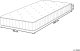Beliani Materac kieszeniowy dwustronny 80 x 200 cm DUO 3