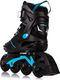 Rolki Blackwheels Slalom czarno-niebieskie r. 38 3