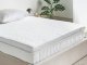 Beliani Materac nawierzchniowy topper żelowy piankowy 140 x 200 cm FROSTY 2