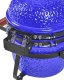 Beliani Mini grill węglowy KAMADO Ceramika Niebieski 13