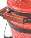Beliani Mini grill węglowy KAMADO Ceramika Czerwony 14