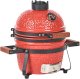 Beliani Mini grill węglowy KAMADO Ceramika Czerwony 6
