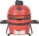 Beliani Mini grill węglowy KAMADO Ceramika Czerwony 7