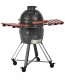 Beliani Grill węglowy KAMADO Ceramika Czarny 5