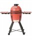 Beliani Grill węglowy KAMADO Ceramika Czerwony 7
