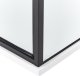 Beliani Kabina prysznicowa DARLI 70 x 70 x 185 cm Czarny 8