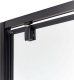 Beliani Kabina prysznicowa DARLI 80 x 80 x 185 cm Czarny 5
