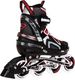 Rolki Blackwheels regulowane Flex czarno-czerwone r. 31-34 8