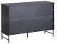 Beliani Komoda 6 szuflad GLASTONBURY Czarny 7