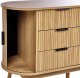 Beliani Komoda 6 szuflad jasne drewno SELAH 10