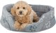 Trixie Jimmy Soft, legowisko, dla psa/kota, miękki plusz, owalne, jasnoszare, 95 x 85 cm 2