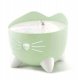 Catit Pixi Fountain Combo, zestaw poidło Pixi 2,5l + miska, miętowo-zielony 1